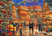 Bluebird Puzzle puzzle natalizio Christmas at the Town Square - 2000 pezzi
