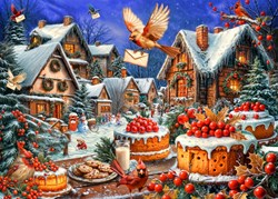 Bluebird Puzzle puzzle di Natale Christmas Delights - 1500 pezzi