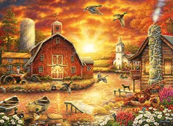 Bluebird Puzzle puzzle Chuck Pinson Honey Drip Farm 3000 pezzi paesaggio