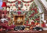 Bluebird Puzzle puzzle Cosy Fireplace - 2000 pezzi Natale