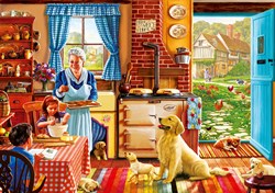 Bluebird Puzzle puzzle Cottage Interior - 300 pezzi colorati