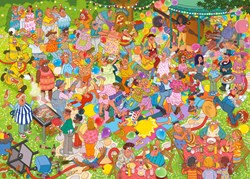 Bluebird Puzzle puzzle Garden Party - 1500 pezzi colorato