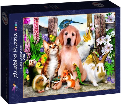 Bluebird Puzzle puzzle Good Companions - 204 pezzi giocattolo colorato-2