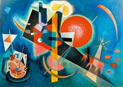 Bluebird Puzzle puzzle Kandinsky - In Blue 1925 - 1000 pezzi