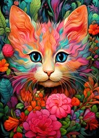 Bluebird Puzzle puzzle Kitty & Bloom 300 pezzi cartone