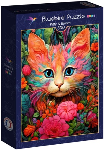 Bluebird Puzzle puzzle Kitty & Bloom 300 pezzi cartone-2