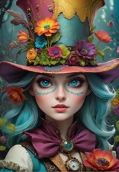 Bluebird Puzzle puzzle Lady with a Hat - 1000 pezzi colorato