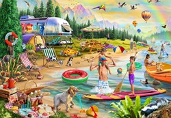 Bluebird Puzzle puzzle Lakeside Summer Camp - 1000 pezzi