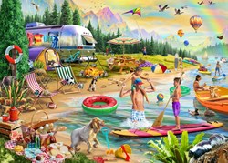 Bluebird Puzzle puzzle Lakeside Summer Camp - 500 pezzi
