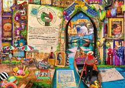 Bluebird Puzzle puzzle Life is an Open Book Venice - 4000 pezzi