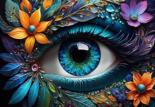 Bluebird Puzzle puzzle Look at Me - 1000 pezzi giocattolo colorato