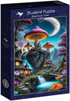Bluebird Puzzle puzzle Mushroom Town - 1000 pezzi giocattolo colorato-2