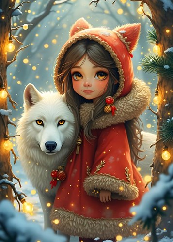 Bluebird Puzzle puzzle My Friend the Wolf 300 pezzi cartone