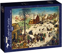 Bluebird Puzzle puzzle Pieter Bruegel the Elder - Il Censimento a Betlemme 1000 pezzi-2