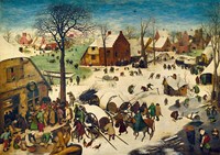 Bluebird Puzzle puzzle Pieter Bruegel the Elder - Il Censimento a Betlemme 1000 pezzi