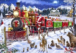 Bluebird Puzzle puzzle natalizio Santa Express Usa - 1000 pezzi