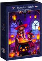Bluebird Puzzle puzzle Spells and pumpkins - 300 pezzi-2