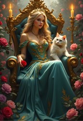 Bluebird Puzzle puzzle The Queen of Roses 1000 pezzi fantasia