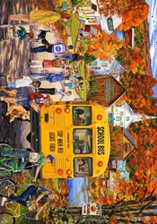 Bluebird Puzzle puzzle The School Bus - 2000 pezzi divertimento assicurato