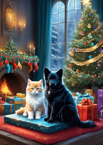 Bluebird Puzzle puzzle natalizio Waiting for Christmas - 300 pezzi