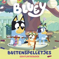 Big Balloon Bluey libro interattivo con alette giochi all'aperto bambini