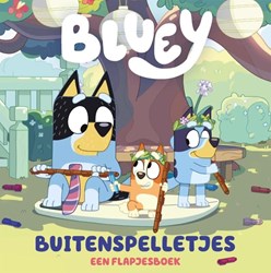 Big Balloon Bluey libro interattivo con alette giochi all'aperto bambini