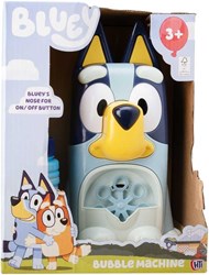 Bluey macchina delle bolle giocattolo per bambini - blu - a batterie