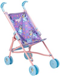 Bluey passeggino junior per bambole - buggy giocattolo per gioco di ruolo