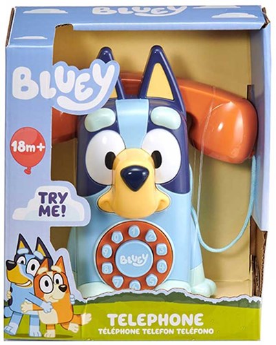 HTI telefono giocattolo Bluey - telefono retrò interattivo per bambini