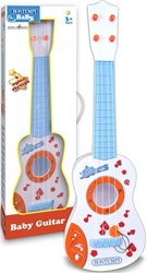 Bontempi chitarra giocattolo bianca - chitarra baby con 4 corde