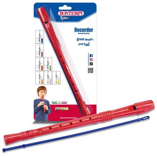 Bontempi flauto dolce barocco - strumento musicale giocattolo per bambini