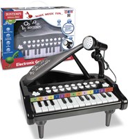 Bontempi pianoforte elettronico giocattolo con microfono - nero - musica