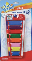 Bontempi xilofono giocattolo 8 note strumento musicale colorato