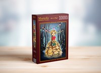 Magnolia puzzle Bookworm Girl 1000 pezzi puzzle artistico-2
