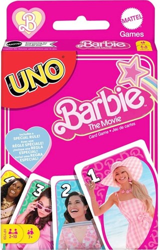 Mattel UNO Barbie The Movie gioco di carte per bambini e adulti