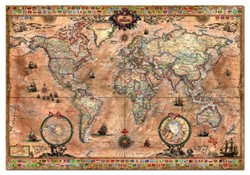 Mappa del mondo antico Educa (1000)