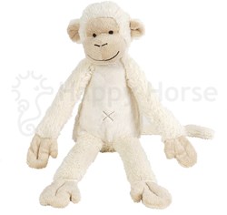 Happy Horse peluche scimmietta Mickey - avorio bianco - 43 cm - peluche morbido