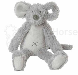 Happy Horse peluche Mouse Mindy 30 cm - grigio - morbido topo di peluche
