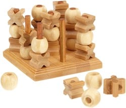 Philos Tic Tac Toe 3-D, Bambù