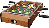 Philos calcio balilla da tavolo mini gioco per bambini e adulti