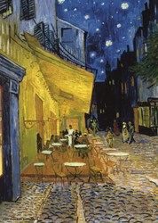 Puzzelman puzzle Vincent van Gogh Terrazza del caffè la notte 1000 pezzi