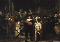 Puzzelman puzzle La Ronda di Notte Rembrandt Rijksmuseum 1000 pezzi arte