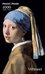 Puzzelman puzzle d'arte Ragazza con l'orecchino di perla - Johannes Vermeer 1000 pezzi