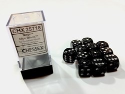 Chessex Ninja set dadi D6 16mm - 12 pezzi plastica