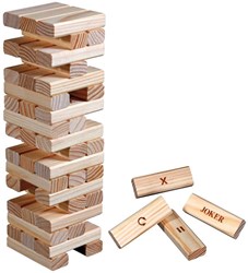 Philos gioco di abilità Action Tower gioco da tavolo in legno