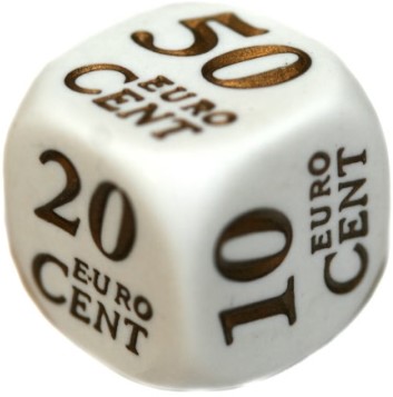 Koplow Games Euro Dice D6 Dobbelsteen Set (6 stuks)