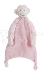 Happy Horse copertina coccola scimmietta Mickey rosa - 28 cm regalo neonato