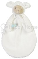 Happy Horse doudou pecora Lugano - 29 cm - bianco - regalo neonato