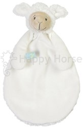 Happy Horse doudou pecora Lugano - 29 cm - bianco - regalo neonato