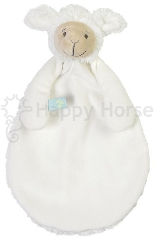 Happy Horse doudou pecora Lugano - 29 cm - bianco - regalo neonato